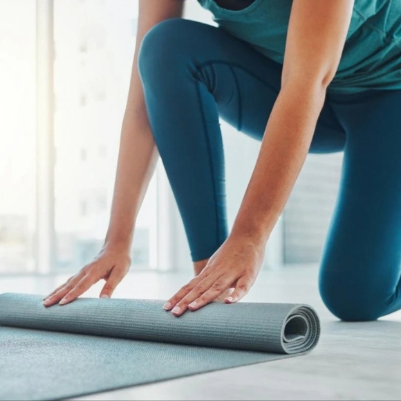 Terez Fitness Yoga Mat 5mm Thick Non-Slip MSRP $100.00 NEW - Picture 7 of 9